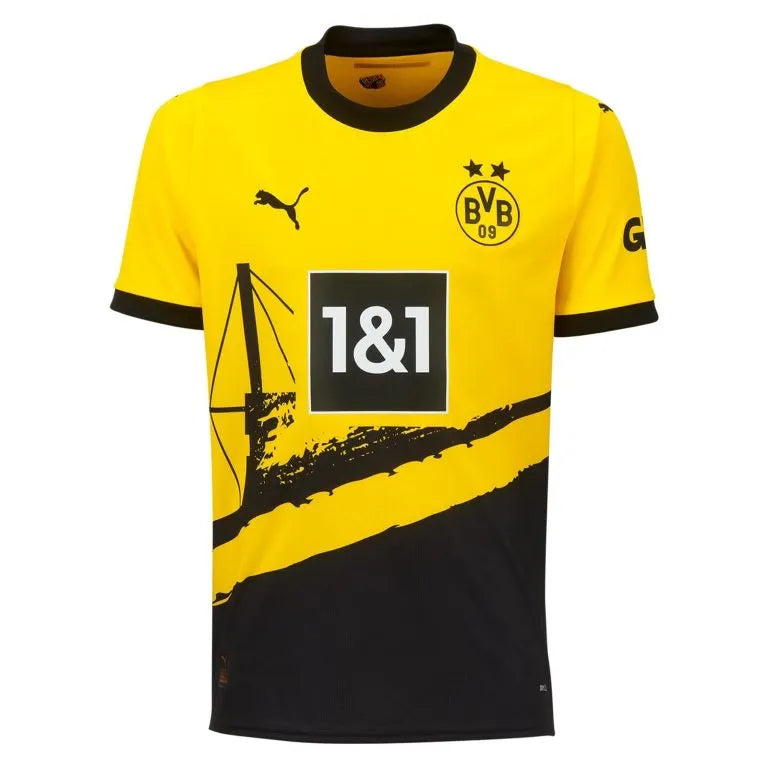 Camisa Borussia Dortmund Home 23/24 Amarela