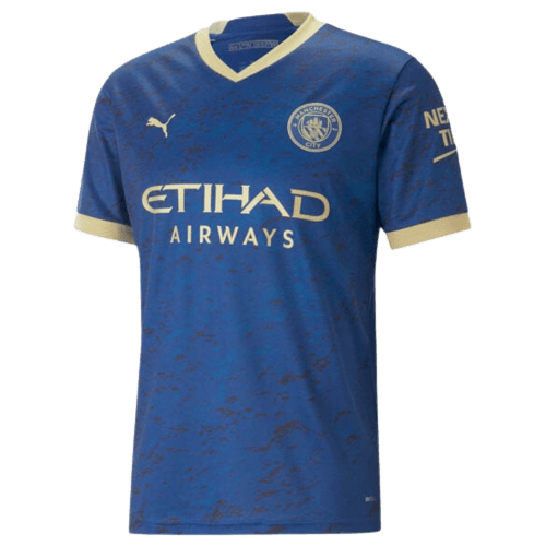 Camisa Manchester City Ano Novo Chins 20/23 Azul