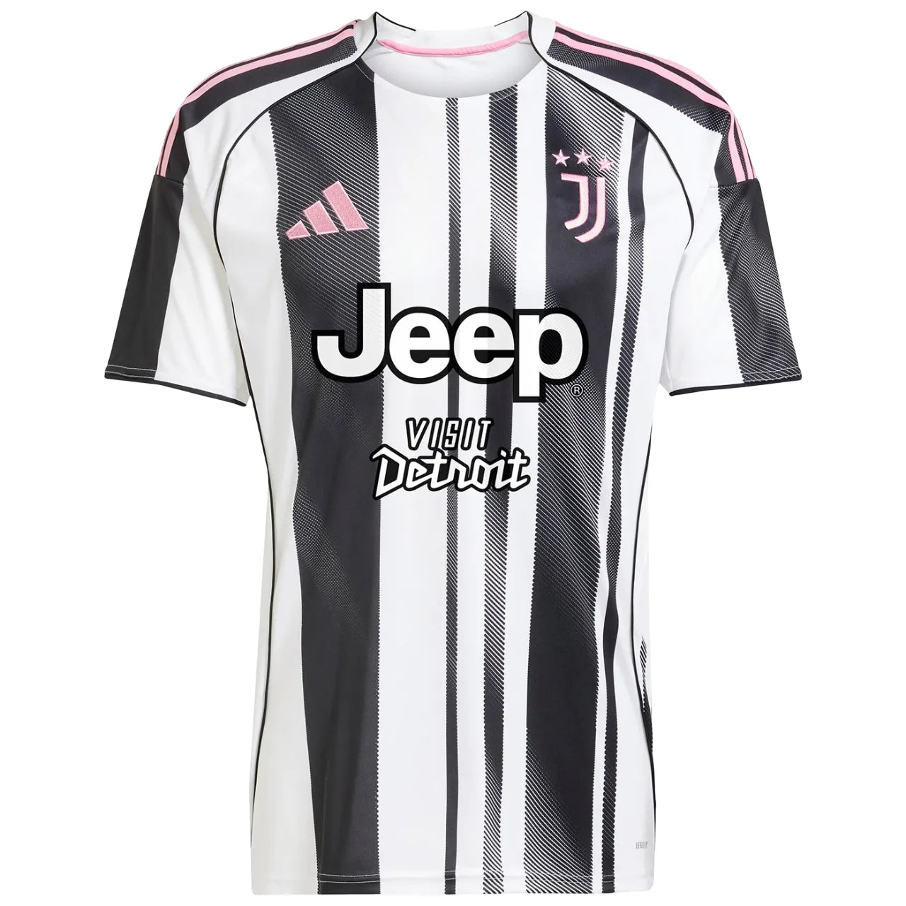 Camisa Juventus Home 25/26 Branca E Preta