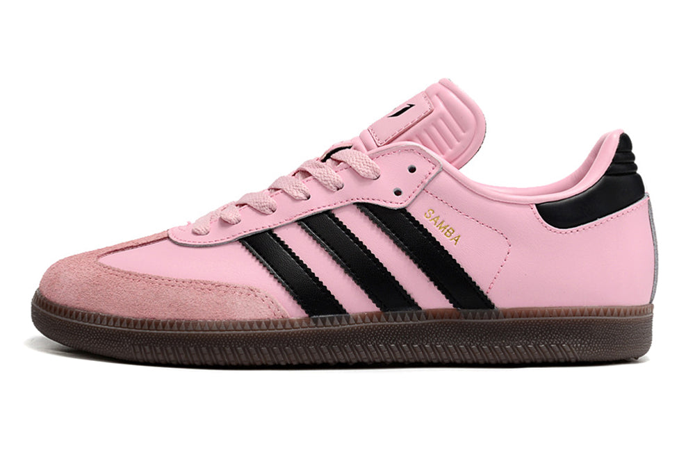 Chuteira Futsal Adidas Lionel Messi X Samba Ic Rosa E Preto