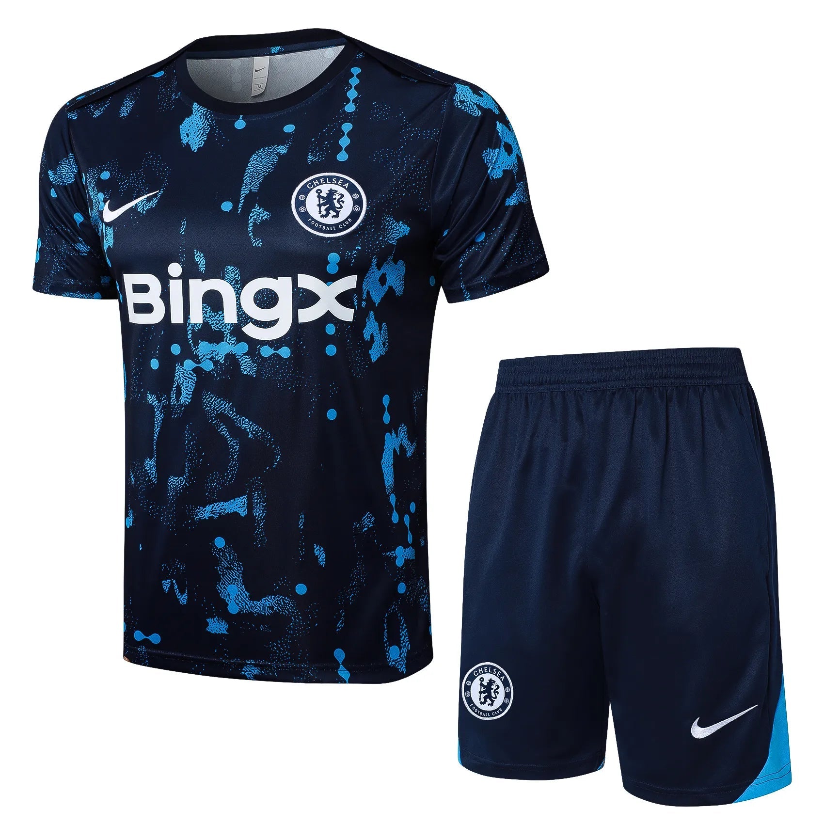 Conjunto Chelsea Treino 24/25 Azul Escuro