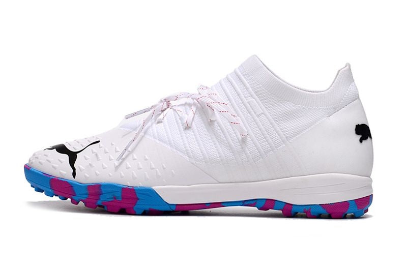 Chuteira Society Puma Future Z 13 Tf Branca E Azul