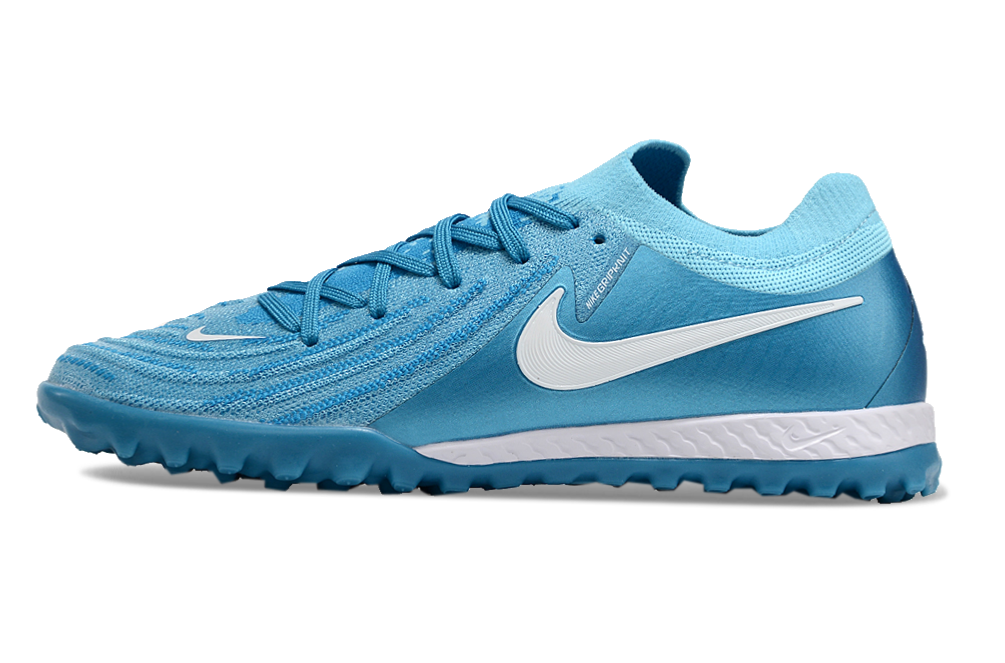 Chuteira Society Nike Phantom Gx 2 Elite Tf Azul Mad Ambition Pack