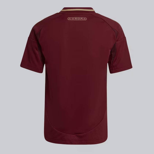 Camisa Adidas Roma Home 2025 Juvenil - Vermelho