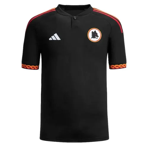 Camisa Roma Third 23/24 Preta