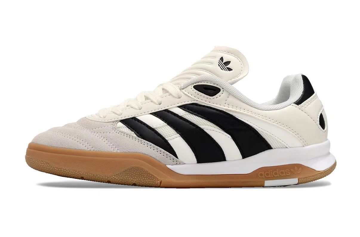 Chuteira Futsal Adidas Copa Mundial Ic Bege E Preta
