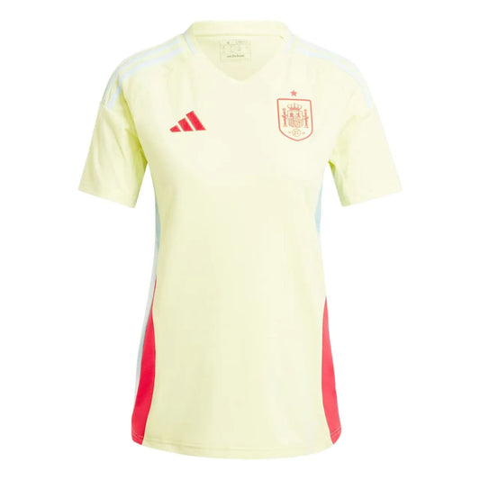 Camisa Espanha Feminina Away 20/24 Amarela