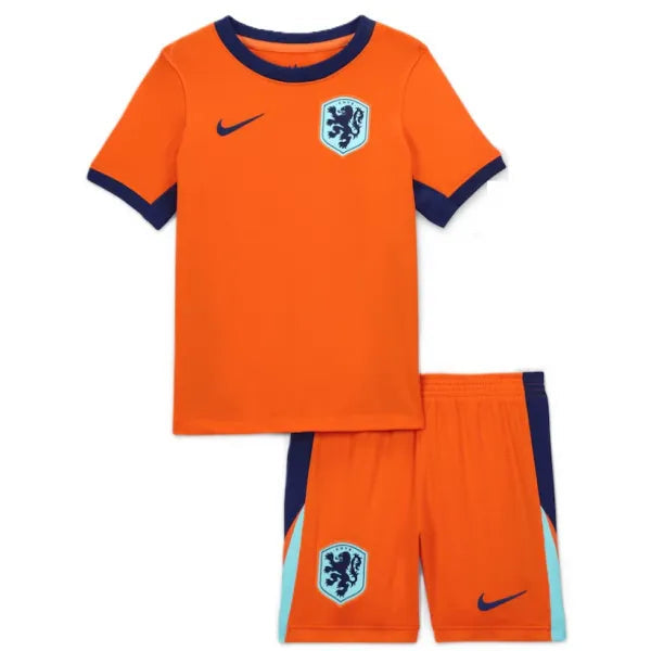 Conjunto Infantil Holanda I 20/24 Laranja