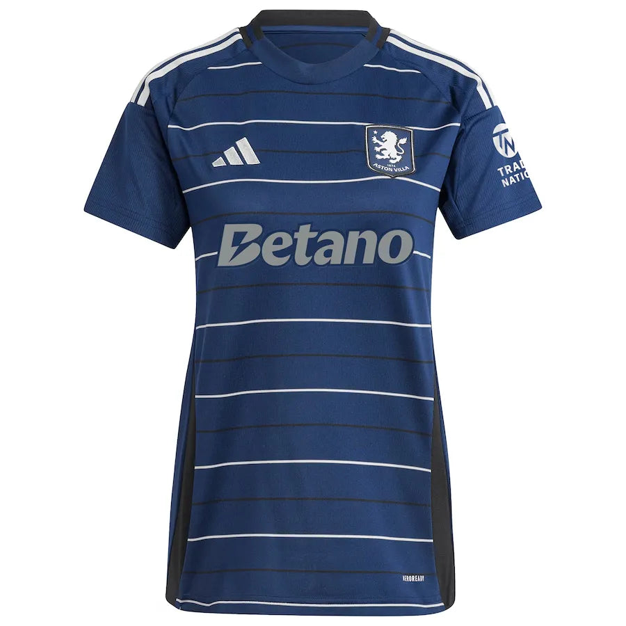 Camisa Aston Villa Feminina Third 24/25 Azul