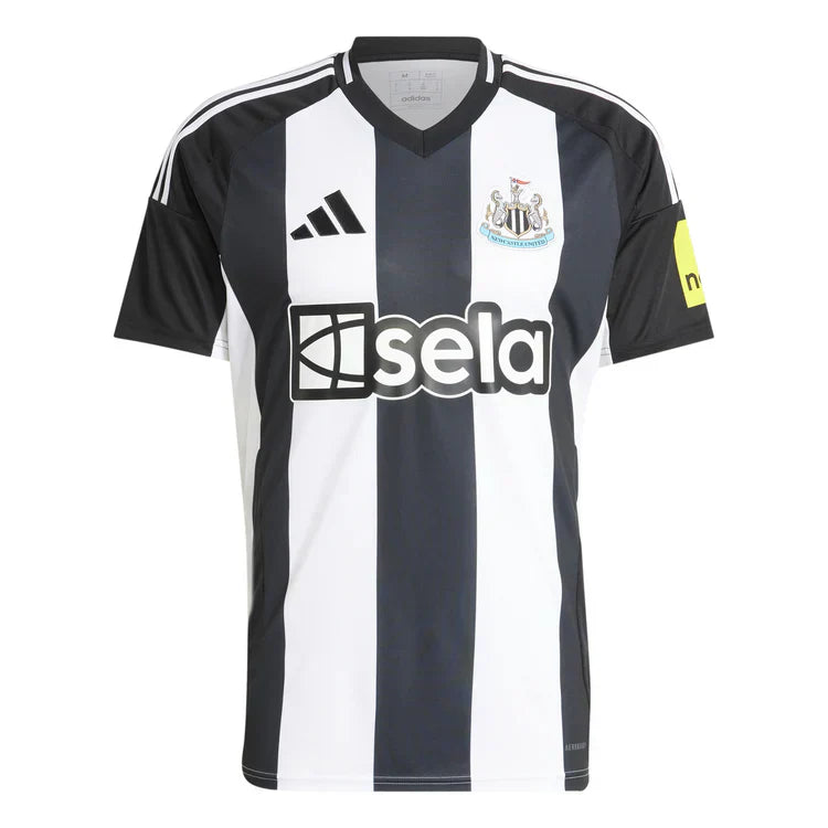 Camisa Newcastle United Home 24/25 Preta E Branca
