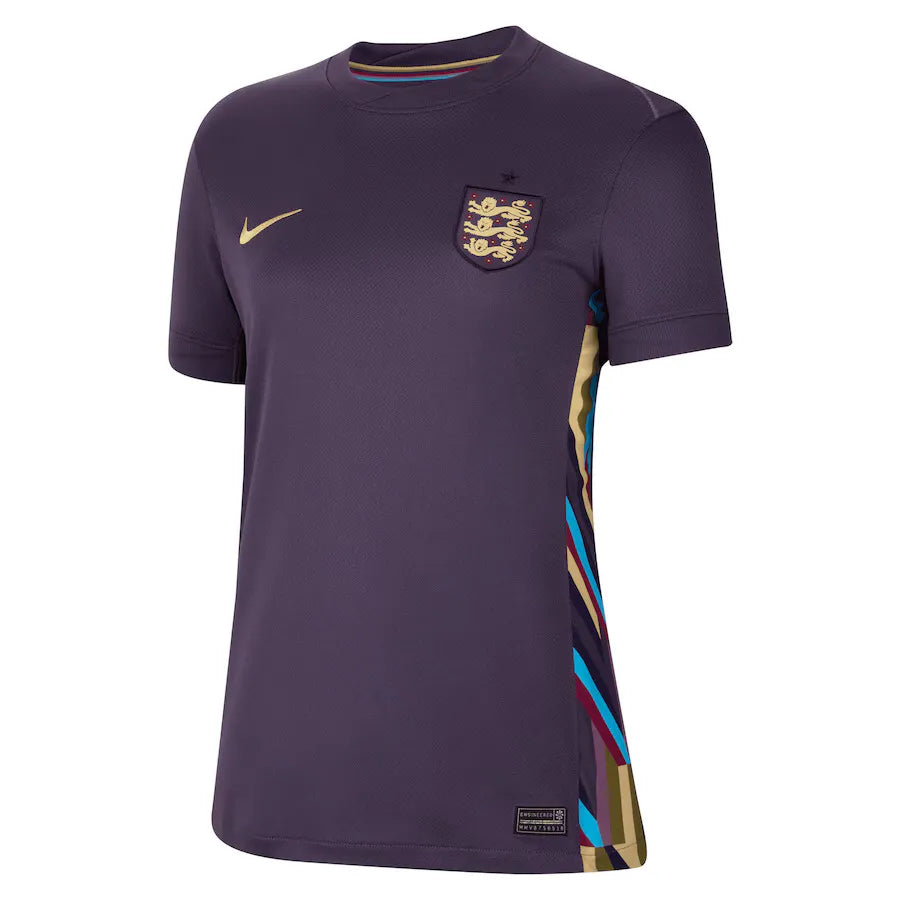 Camisa Inglaterra Feminina Away 20/24 Azul