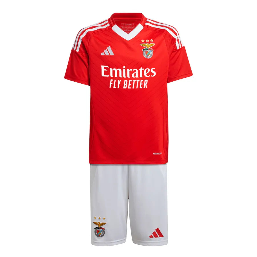 Conjunto Infantil Benfica I 24/25 Vermelho E Branco