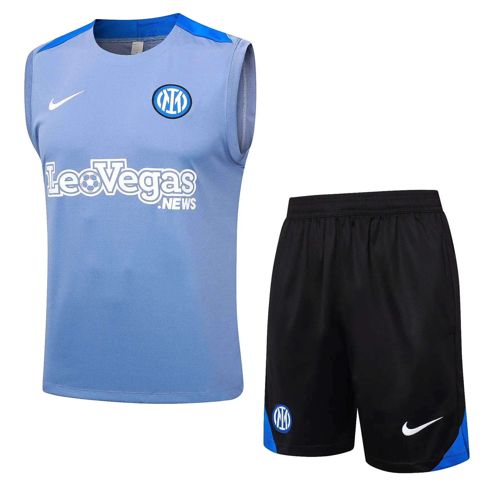 Conjunto Inter de Milão Treino Regata 24/25 Azul
