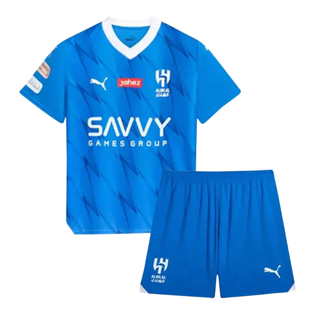Conjunto Infantil Al Hilal I 23/24 Azul