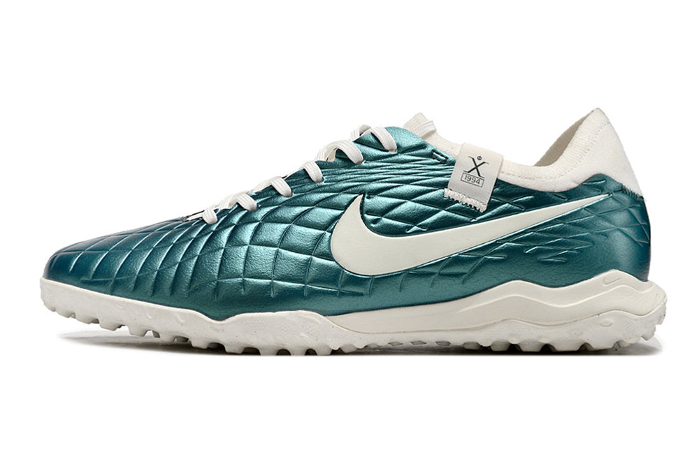 Chuteira Society Nike Tiempo Legend 10 Pro Tf Verde Emerald