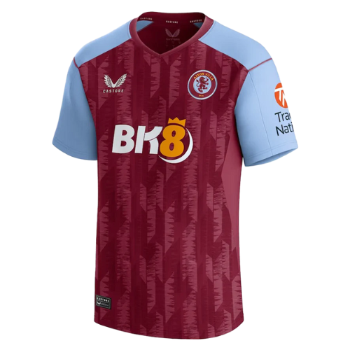 Camisa Aston Villa Home 23/24 Vinho